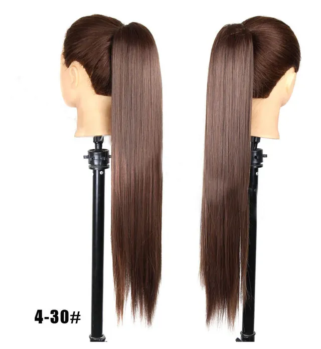 Ms. straight hair long ponytail G Style - Shop at LoveMi