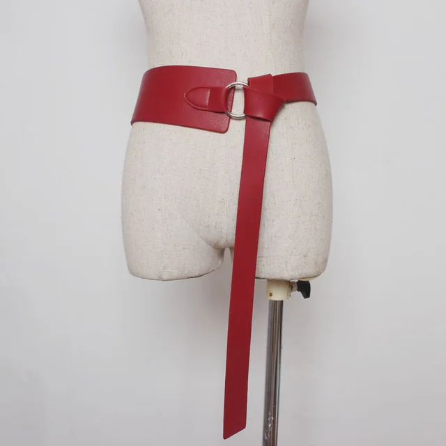 Decorative wide belt Red - Shop at LoveMi