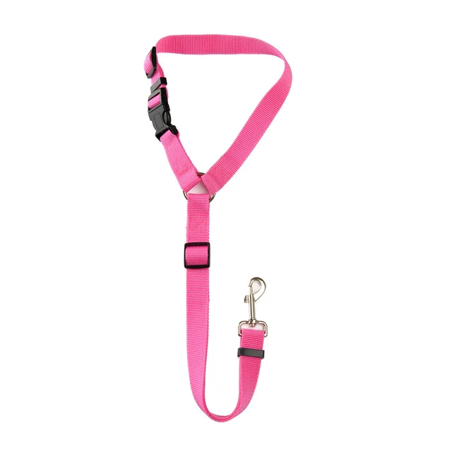 Retractable adjustable seat belt traction belt Pink Circle - Shop at LoveMi
