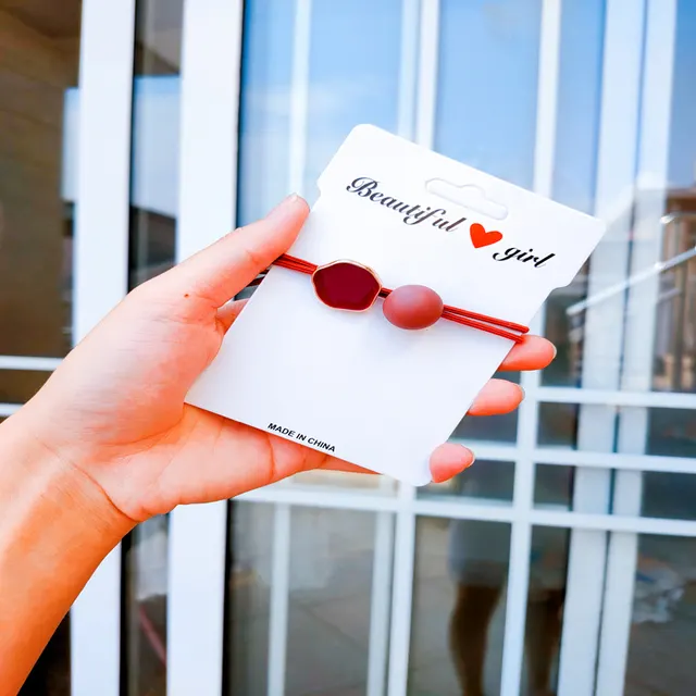 Korean style hair accessories Red Shell - Shop at LoveMi