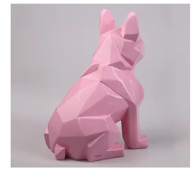 Pet sculpture dog Pink - Shop at LoveMi