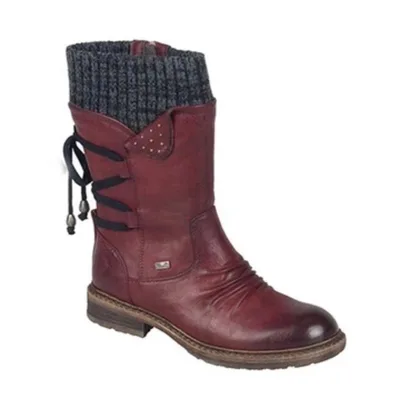 New short boots for autumn and winter Red - Shop at LoveMi
