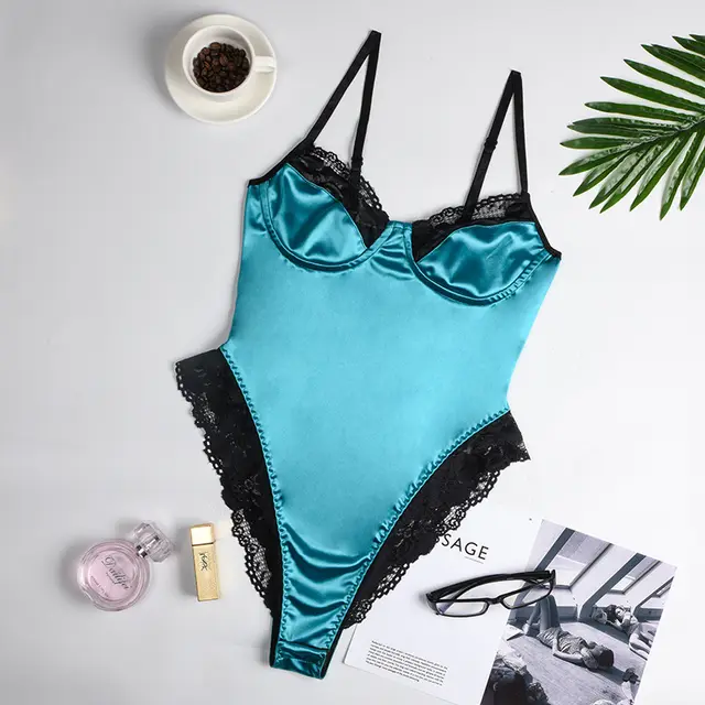 Women's underwear tops bodysuits Green - Shop at LoveMi