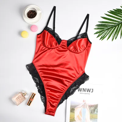 Women's underwear tops bodysuits Red - Shop at LoveMi