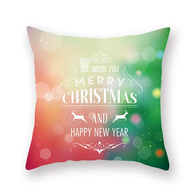 Christmas new peach skin cushion pillowcase 29Style - Shop at LoveMi