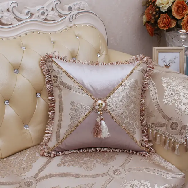 European style sofa pillowcase Beige - Shop at LoveMi