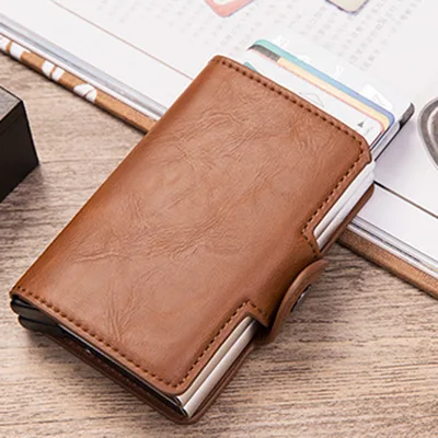 RFID aluminum alloy credit card box Red - Shop at LoveMi