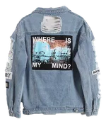Veste Denim Where Is My Mind L
