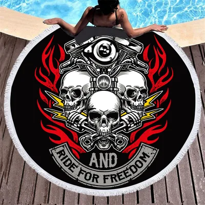 Fiber round beach towel 12Style 150X150Cm - Shop at LoveMi