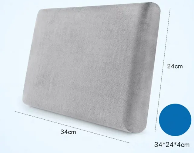 Memory cotton student square cushion Gray - Shop at LoveMi