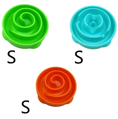 Dog bowl pet slow food bowl 3Colors Set - Shop at LoveMi