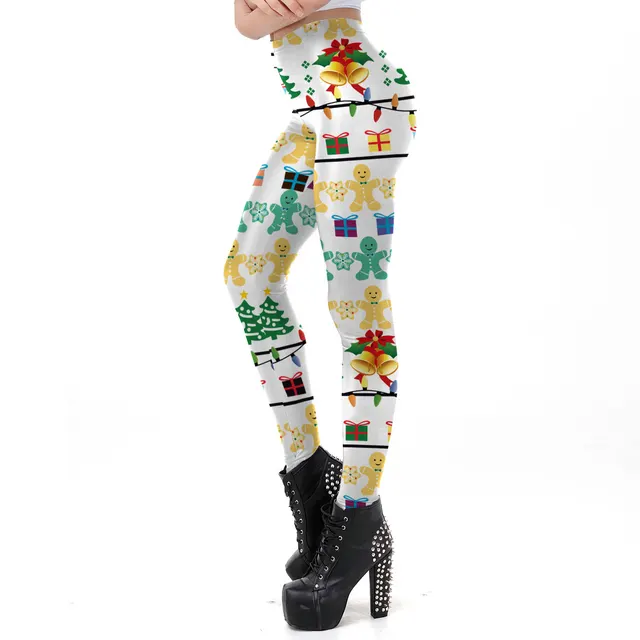 Christmas digital print tight leggings G Style - Shop at LoveMi