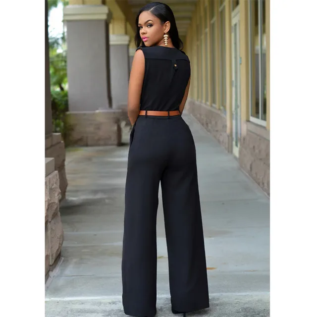 New Women Fashion Jumpsuits Siamese Pants Black - Shop at LoveMi
