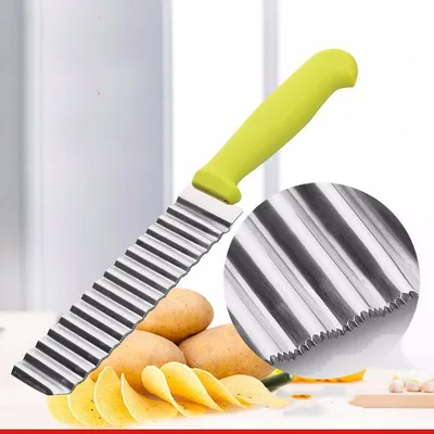 Stainless steel wave knife Green - Shop at LoveMi