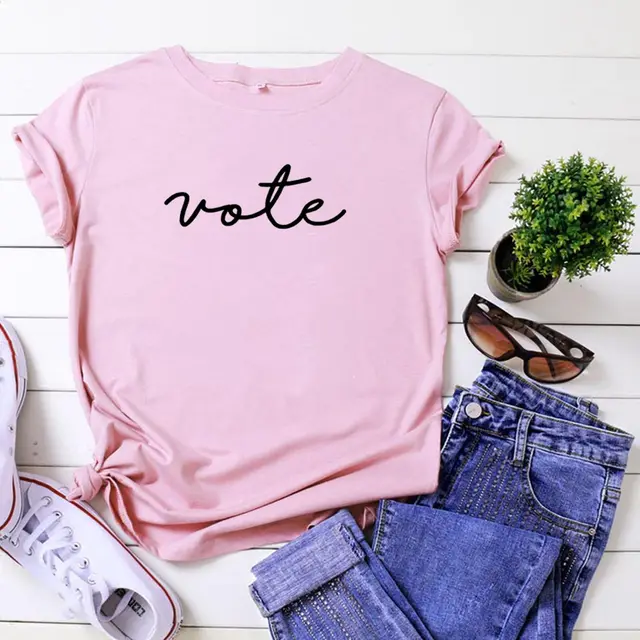 Round neck cotton short sleeves 01 Pink - Shop at LoveMi