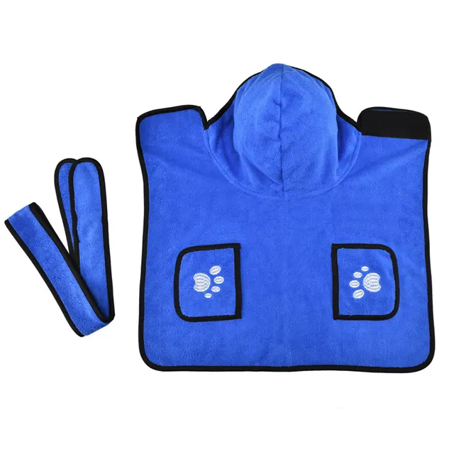 Strong absorbent dog towel Yp01 Blue - Shop at LoveMi