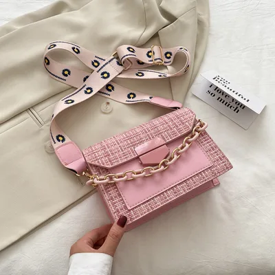 Korean Versatile Ins Messenger Bag Fashion Net Red Lady Bag Red - Shop at LoveMi