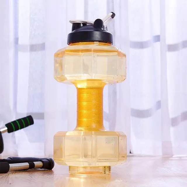 Dumbbell fitness kettle Yellow - Shop at LoveMi