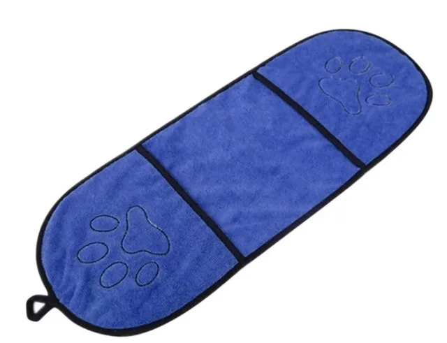 Dog Super Absorbent Bath Towel Blue - Shop at LoveMi