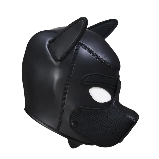 CR Rubber Dog Headgear Black - Shop at LoveMi