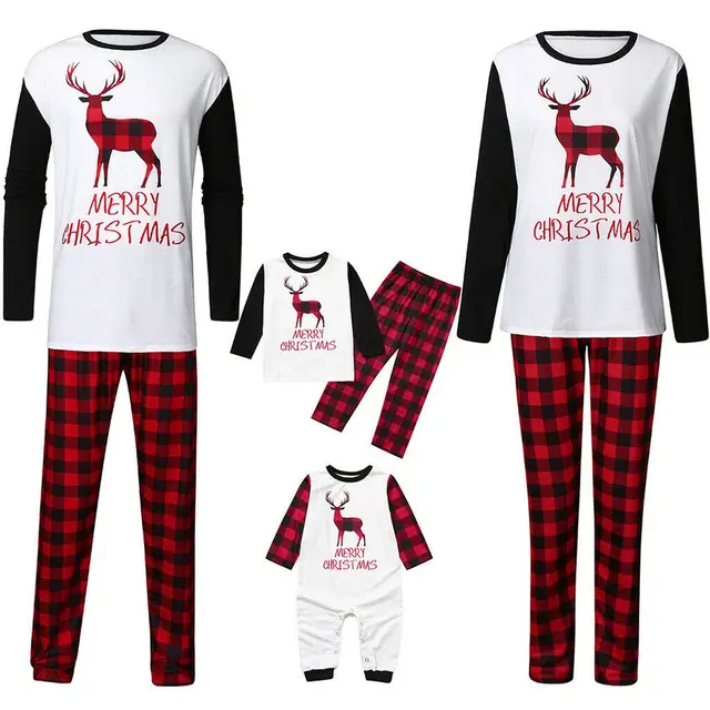 Christmas long sleeve parent child suit Baby - Shop at LoveMi