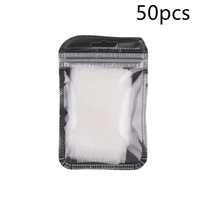 Nail Extension Fiber Set Nail Extension Gel Repair Liquid Paper free Support Sheet Cotton Sheet 10Pcs 50Pc - Shop at LoveMi