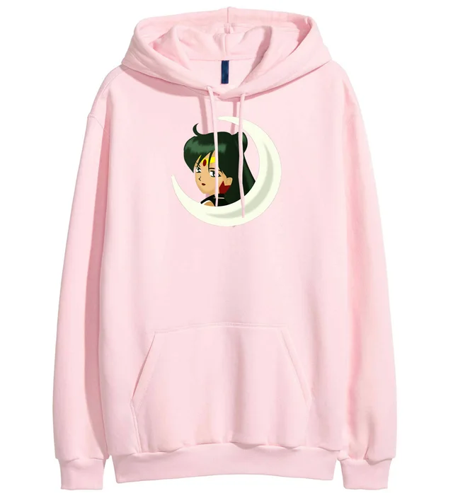 Hooded pullover sweater Pink - Shop at LoveMi