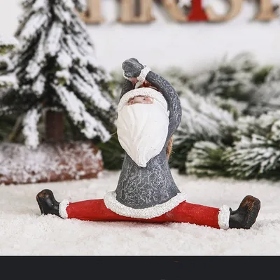 Decoration of Santa Claus with resin technology Splits - Shop at LoveMi