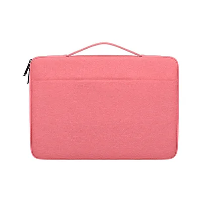Compatible with Apple, Zipper Portable Laptop IPhone Computer Bag Pink - Shop at LoveMi