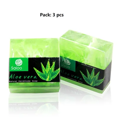Aloe Handmade Soap 3 Pcs - Shop at LoveMi