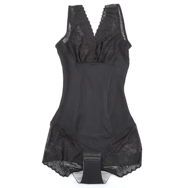 Sexy lace body shaping one piece underwear Black - Shop at LoveMi