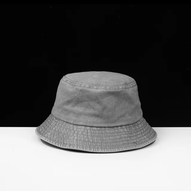 Do the old washed denim fisherman hat Grey - Shop at LoveMi