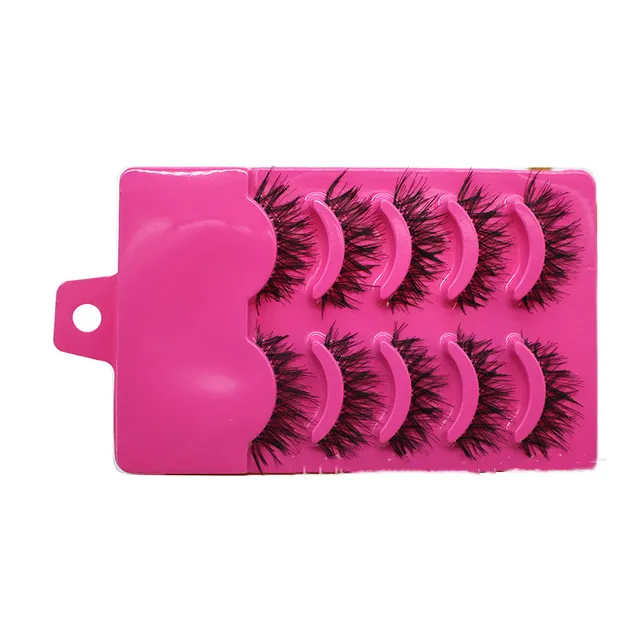 Five pairs of false eyelashes Dingsen Logo - Shop at LoveMi