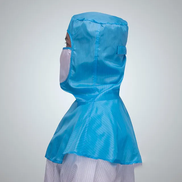 Anti static Baotou shawl hat Blue - Shop at LoveMi