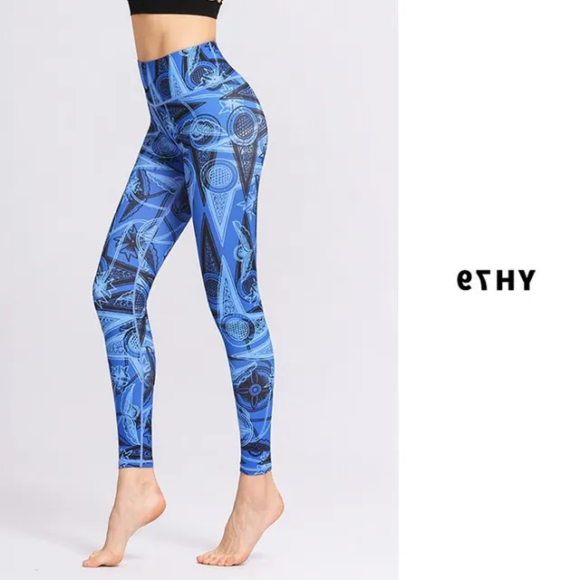 Tie dye printed yoga pants 7 Style - Shop at LoveMi
