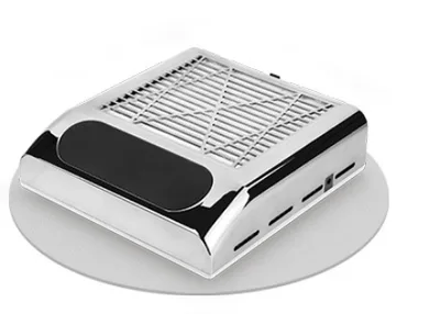 Desktop Nail Dust Vacuum Cleaner Silver - Shop at LoveMi