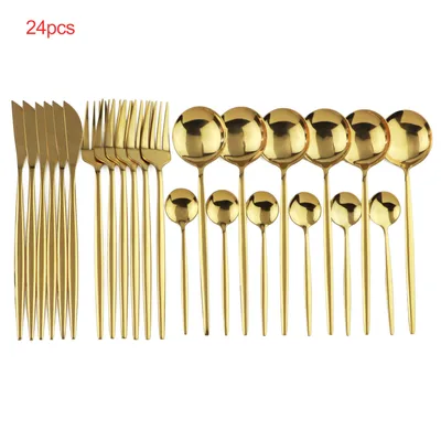 Luxury Cutlery Set Golden - Shop at LoveMi