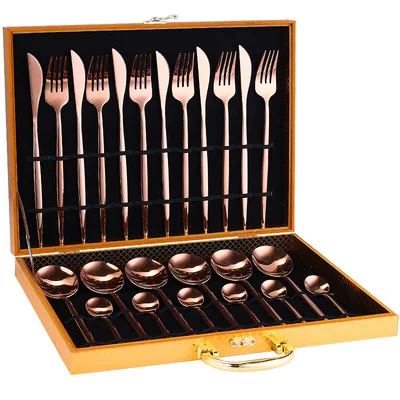 Luxury Cutlery Set Rose Gold - Shop at LoveMi