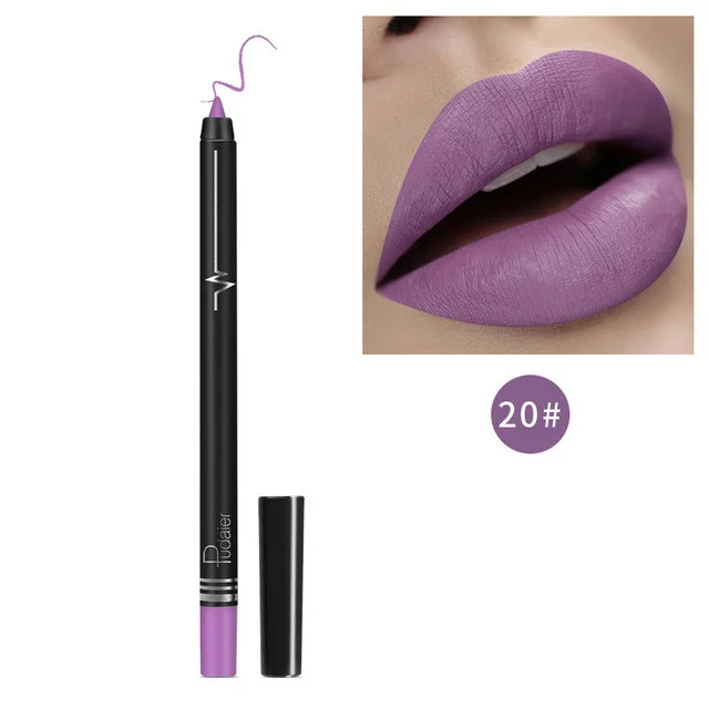 Matte mist face waterproof lip liner 20 Style - Shop at LoveMi