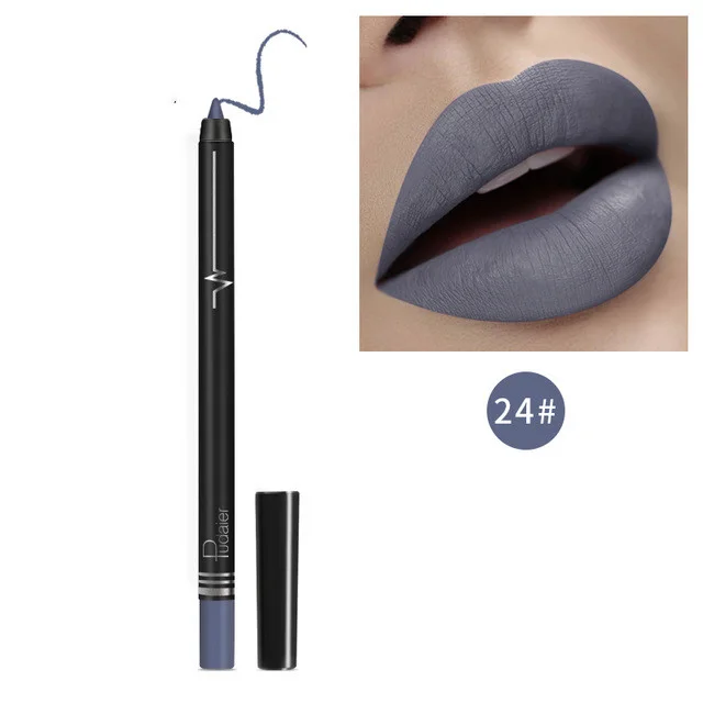 Matte mist face waterproof lip liner 24 Style - Shop at LoveMi