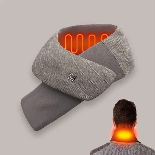 USB smart neck and heating shoulder guard Grey - Shop at LoveMi