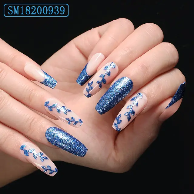 Yellow ballet shoes shape nail plate 14Style - Shop at LoveMi