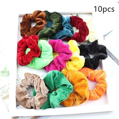 40 color gold velvet head ring 10Pcs Mixed - Shop at LoveMi