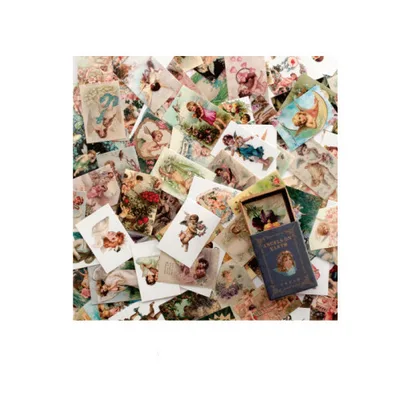 Creative manual decoration card Angels On Earth - Shop at LoveMi