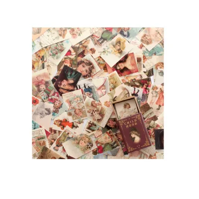 Creative manual decoration card Childhood - Shop at LoveMi