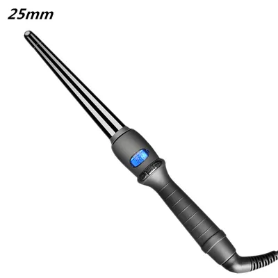 Ceramic Styling Tools professional Hair Curling Iron Hair waver Pear Flower Cone Electric Hair Curler Roller Curling Wand 25Mm - Shop at LoveMi