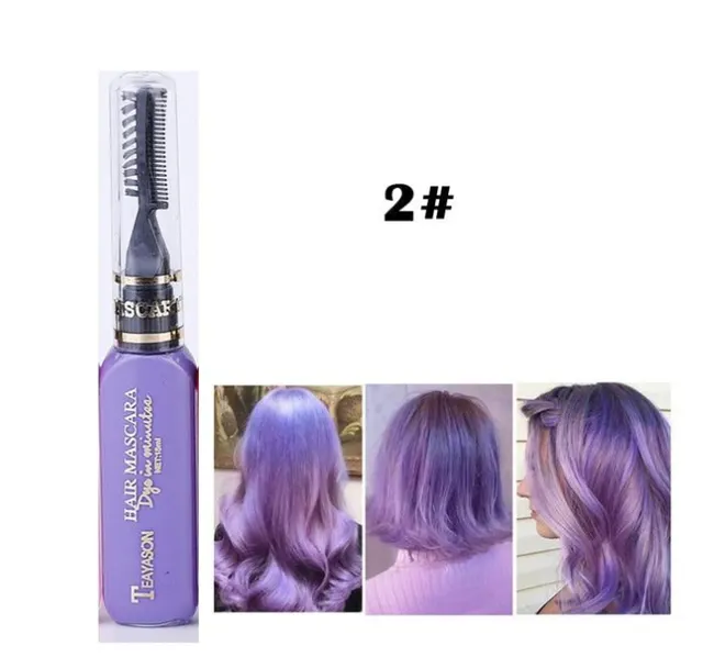 Temporary Hair Dye Mascara Purple - Shop at LoveMi