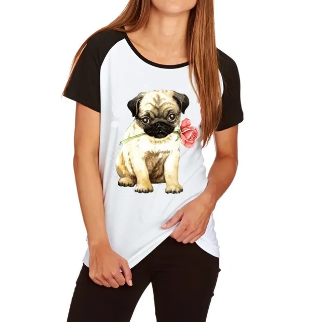 Women's raglan short sleeve T shirt C1 - Shop at LoveMi