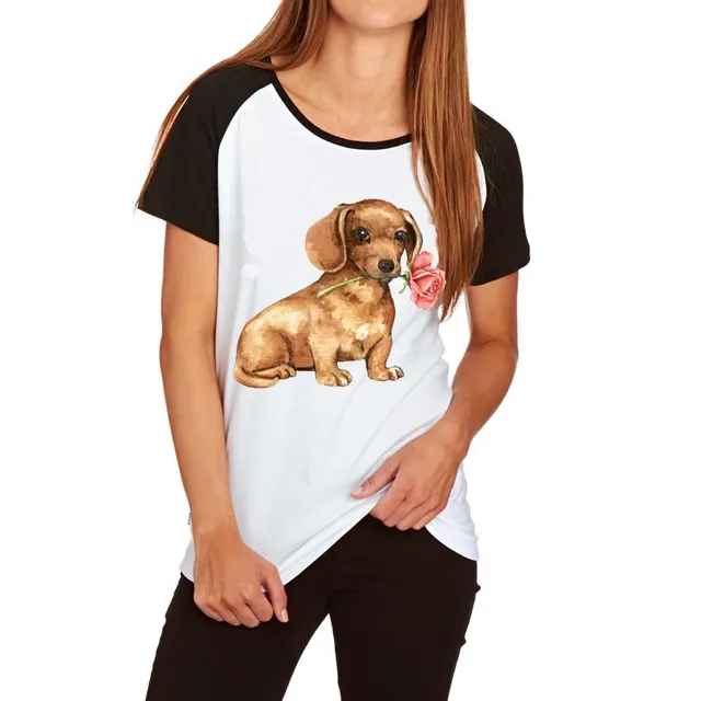 Women's raglan short sleeve T shirt C3 - Shop at LoveMi