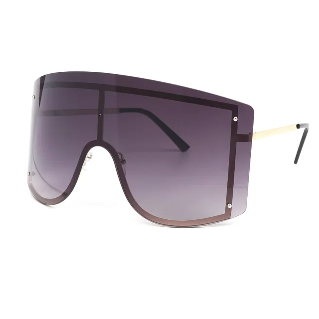 Women Square Polarized Glass Lens Sunglasses Grey - Shop at LoveMi